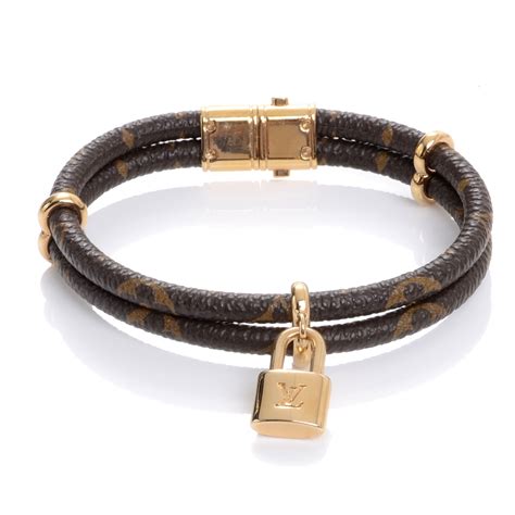 louis vuitton keep it bracelet price|louis vuitton leather bracelet sizing.